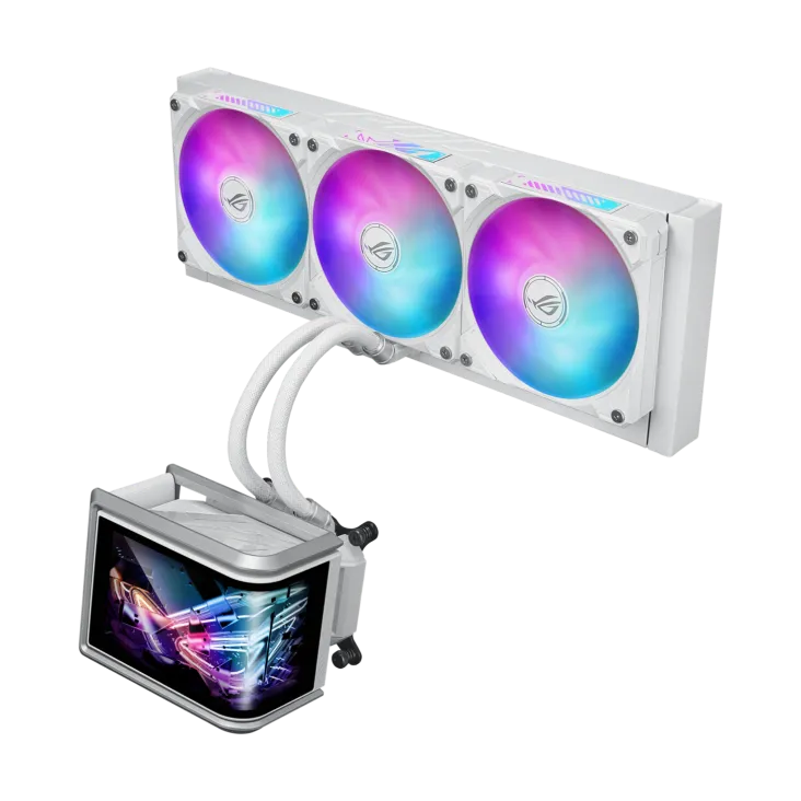 Водяное охлаждение CPU Asus ROG Ryuo IV SLC 360 ARGB White Edition (ROG RYUO IV SLC 360 ARGB WHT)