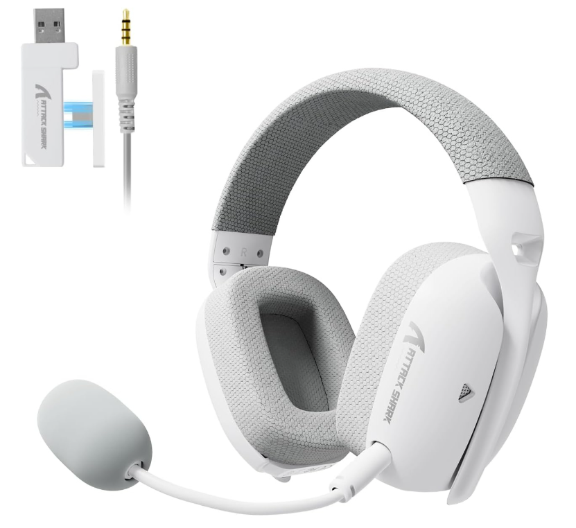 Наушники Attack Shark L80 PRO - White (L80 PRO White)