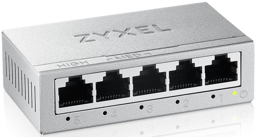Коммутатор Zyxel GS-105B v5 (GS-105BV5-EU0101F) Коммутатор Zyxel GS-105B v5 (GS-105BV5-EU0101F)