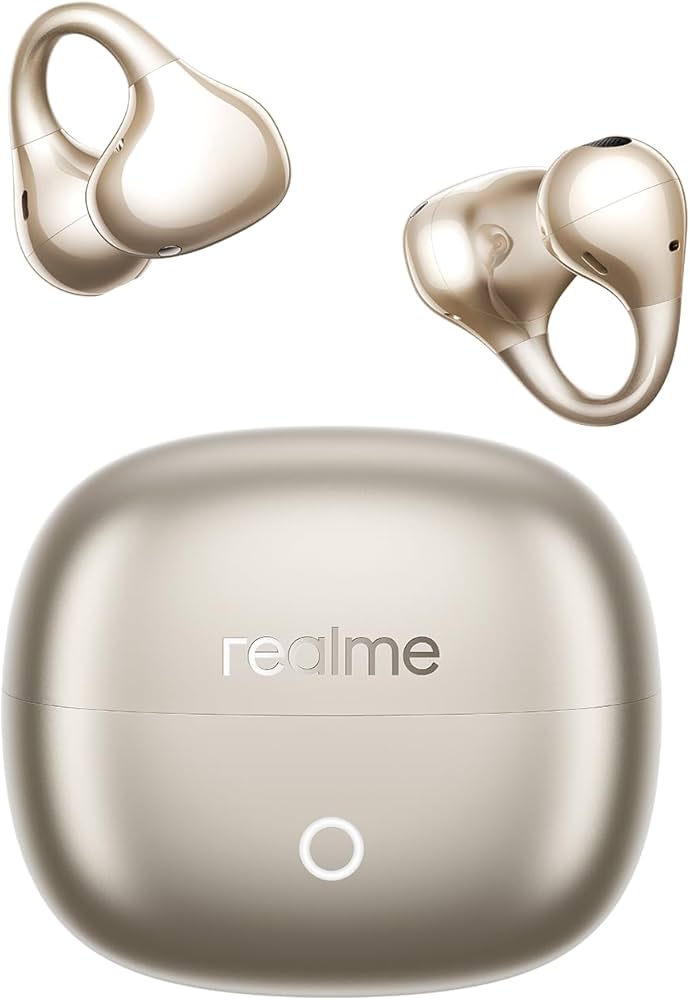 НАУШНИКИ REALME RMA2418 BUDS CLIP ЗОЛОТОЙ (6941764477674)