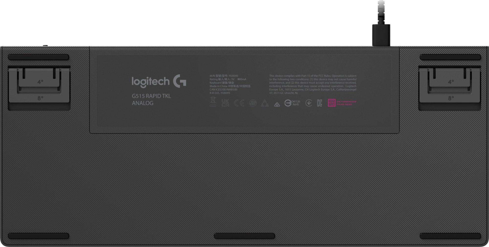 Клавиатура Logitech G515 RAPID TKL - BLACK (920-013861)