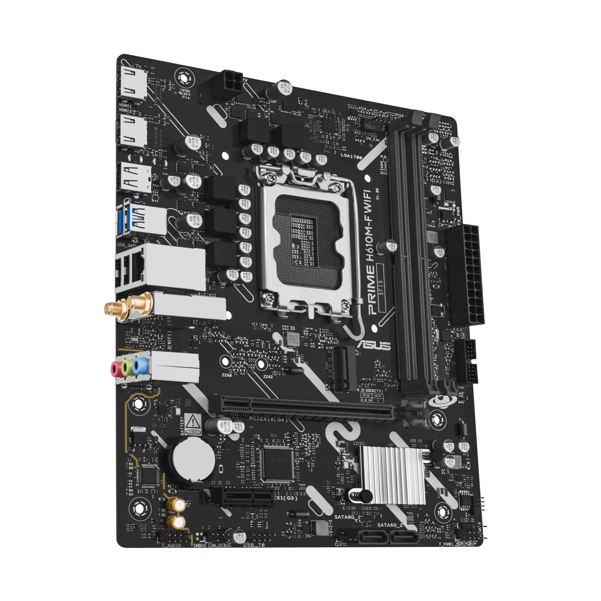 Материнская плата ASUS PRIME H610M-F WIFI (PRIME H610M-F WIFI)