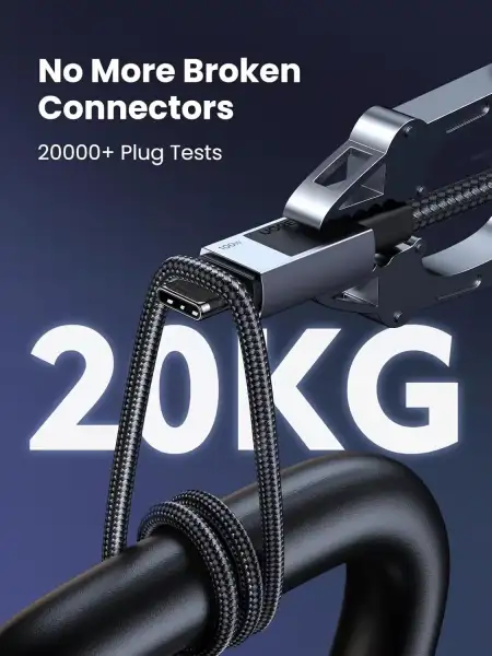 Кабель USB C - USB C, 480Mbps, 5A, QC4.0/PD3.0, 100W, 2m, L512 (45064) - 0014155