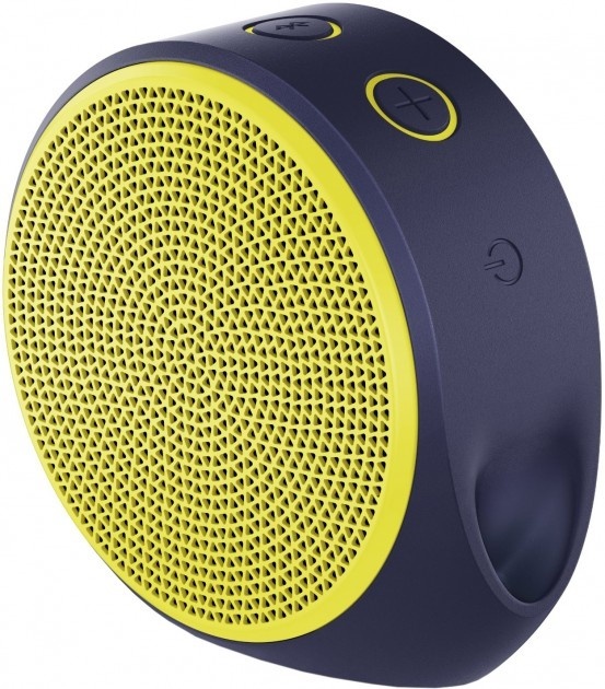Колонка Logitech X-100, Yellow/Blue (984-000364)