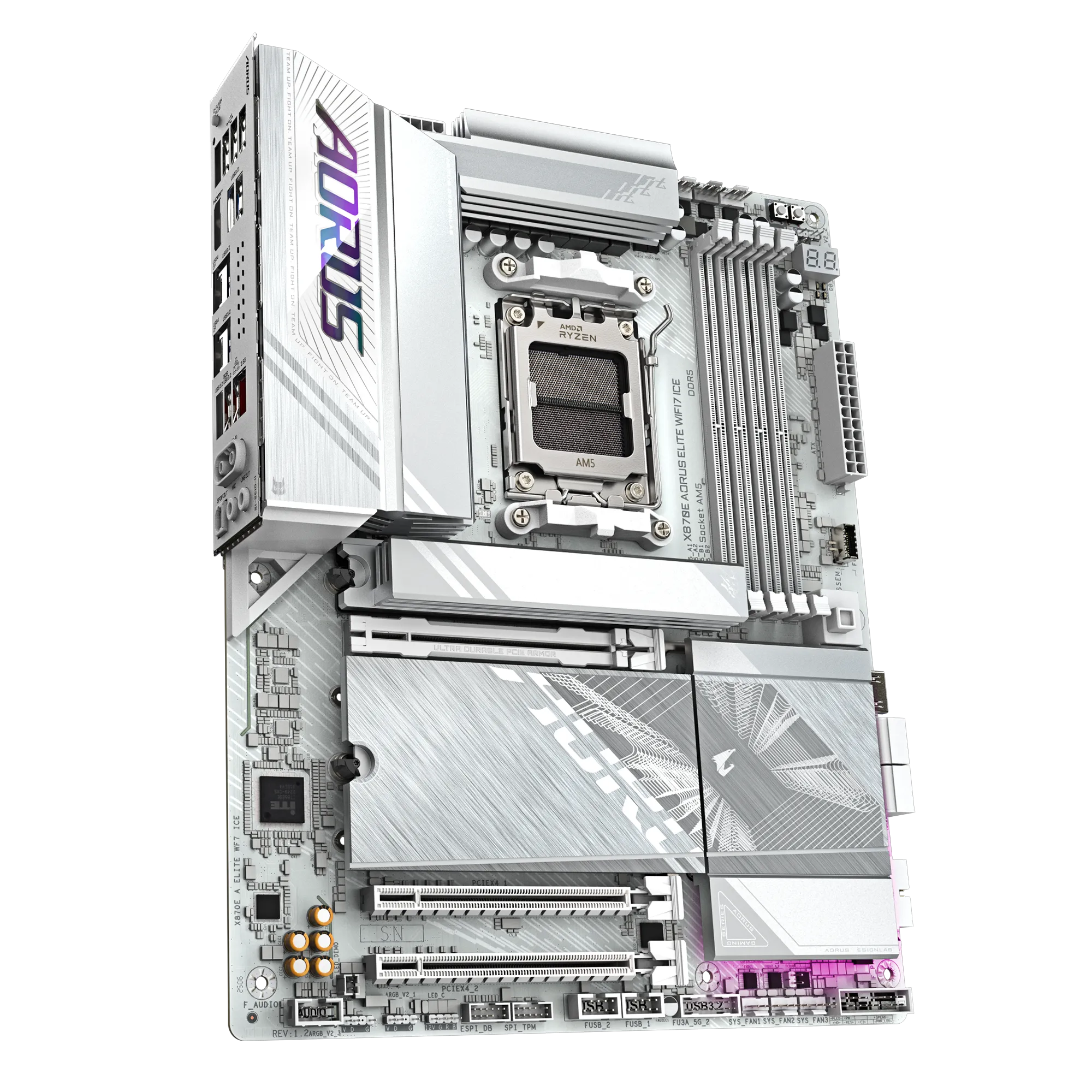Материнская плата Gigabyte X870E Aorus Elite WiFi7 ICE (X870E A ELITE WF7 ICE)