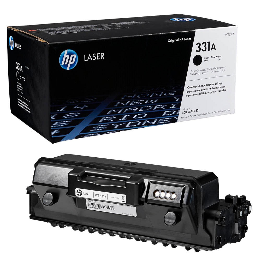 Картридж лазерный HP 331A черный для HP Laser 408dn/MFP 432fdn (W1331A)