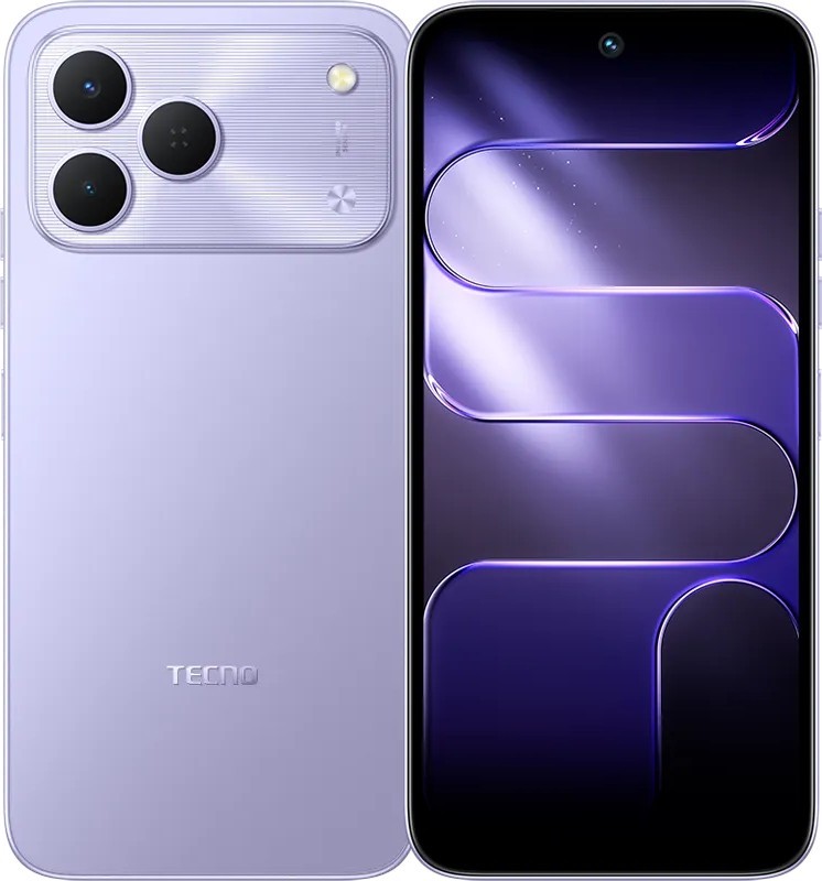 Смартфон Tecno Spark 50, 6/128GB, Aurora Purple (KN4N AURORA PURPLE 6/128GB)