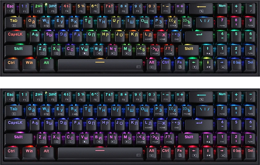 Клавиатура + мышь, USB,Redragon S136, Black (72158)