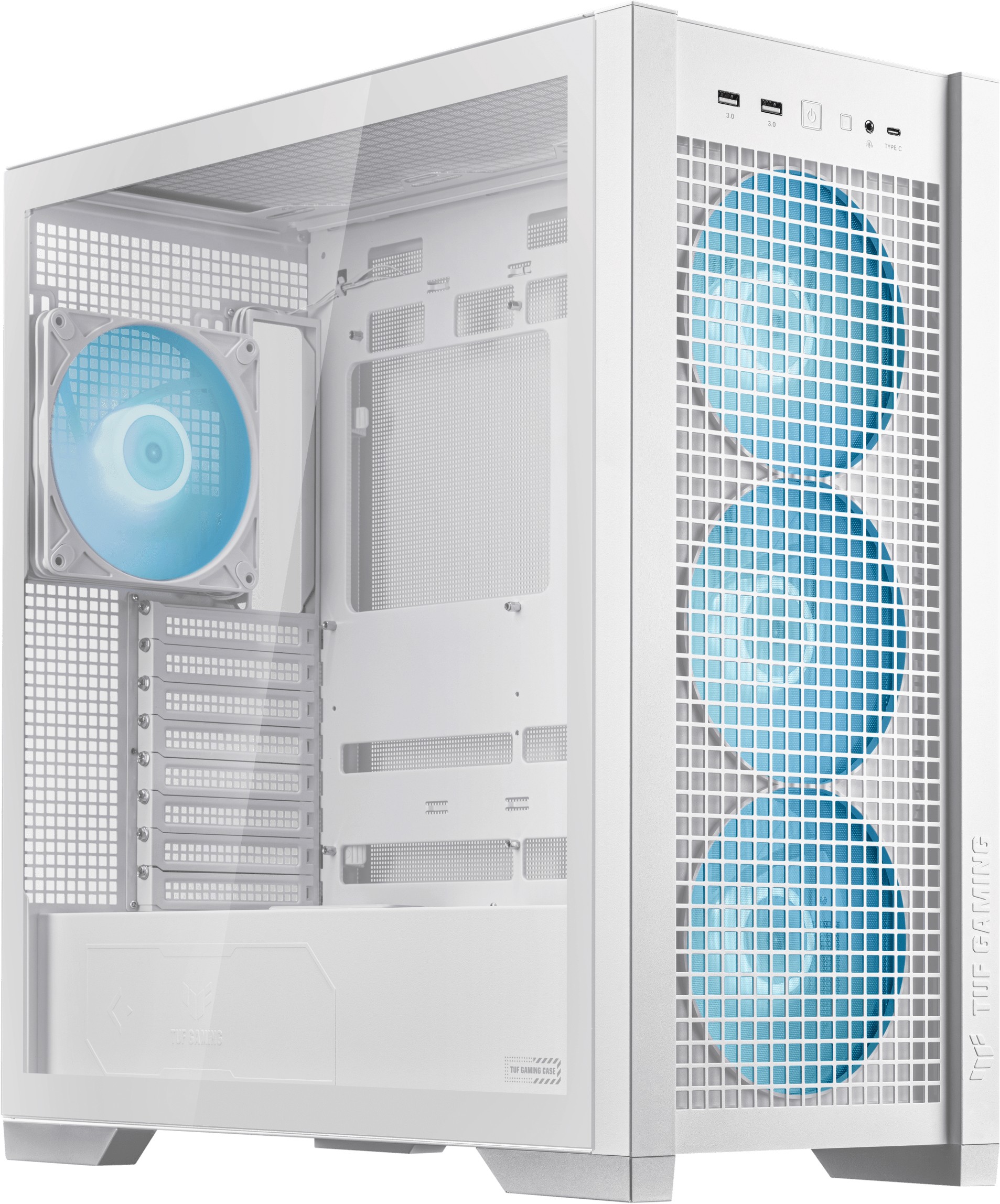 Корпус ASUS TUF GAMING GT302 ARGB WHITE (90DC00I3-B19000)
