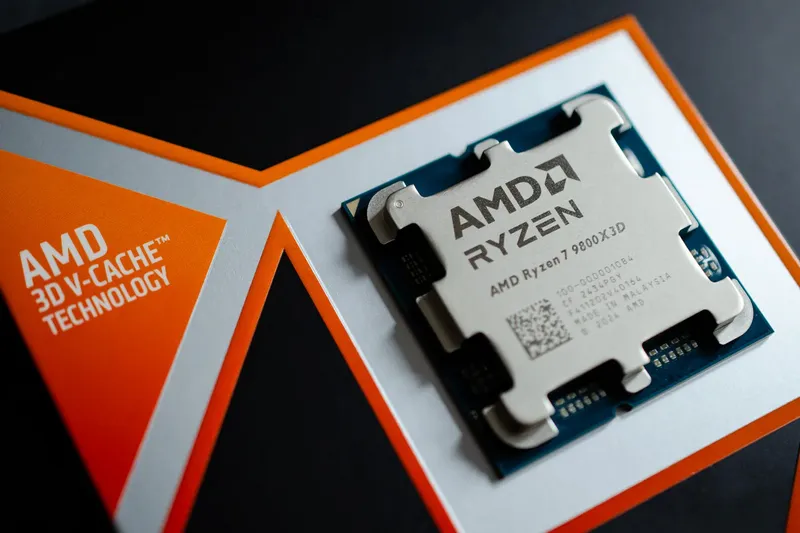 Процессор AMD Ryzen 7 9800X3D, AM5/8 OEM (100-000001084)