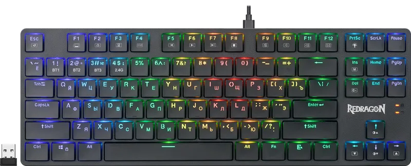 Клавиатура игровая механическая Redragon Anubis черный (70505)