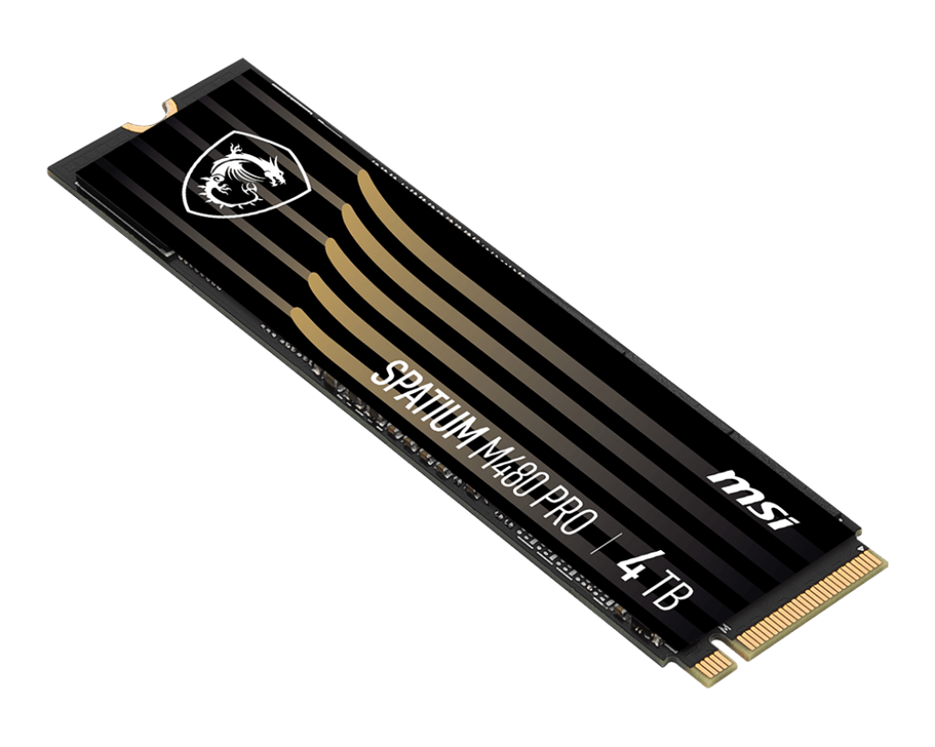 Твердотельный накопитель SSD MSI Spatium M480 PRO 4TB (S78-440R050-P83)