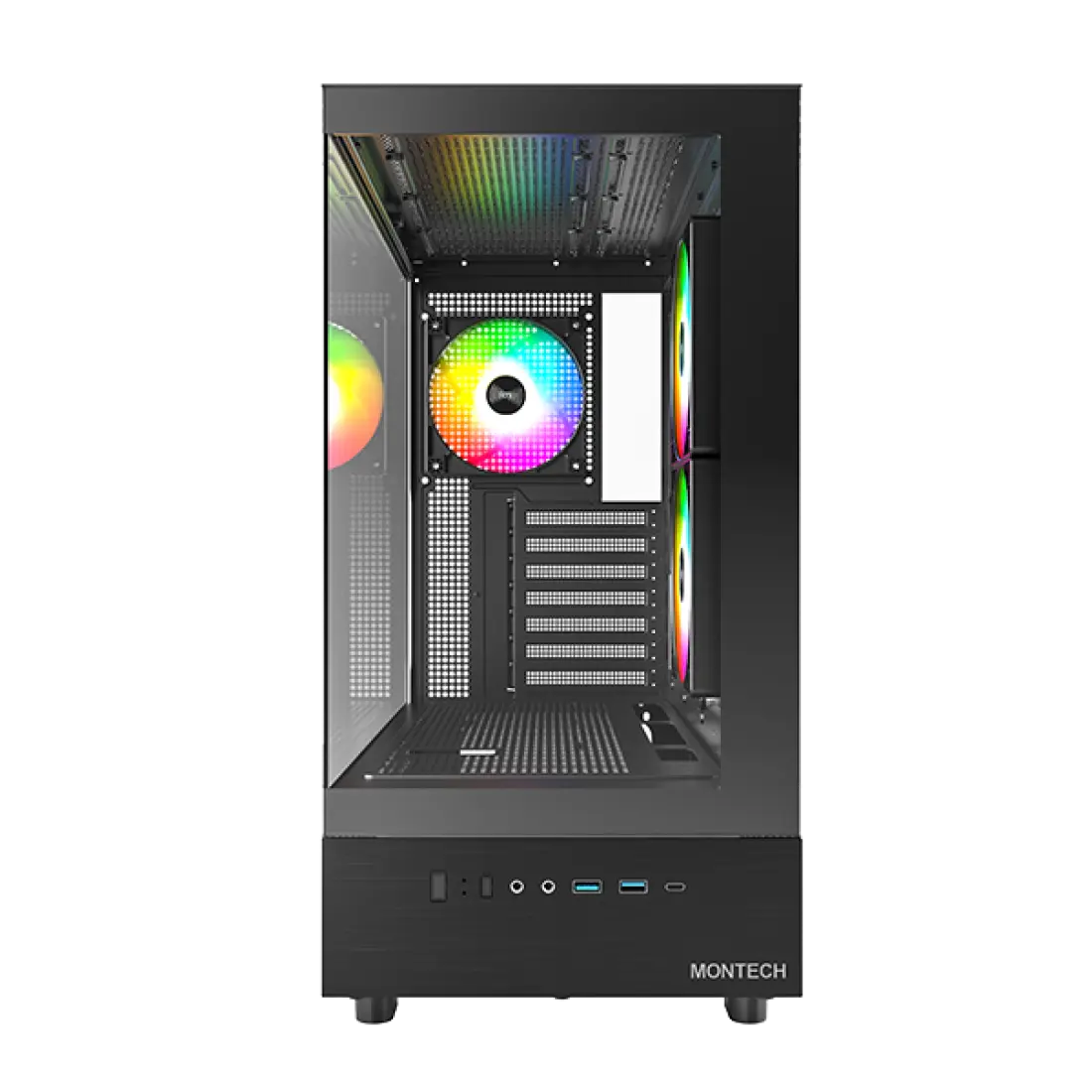 Корпус Montech XR, Черный (XR (B))