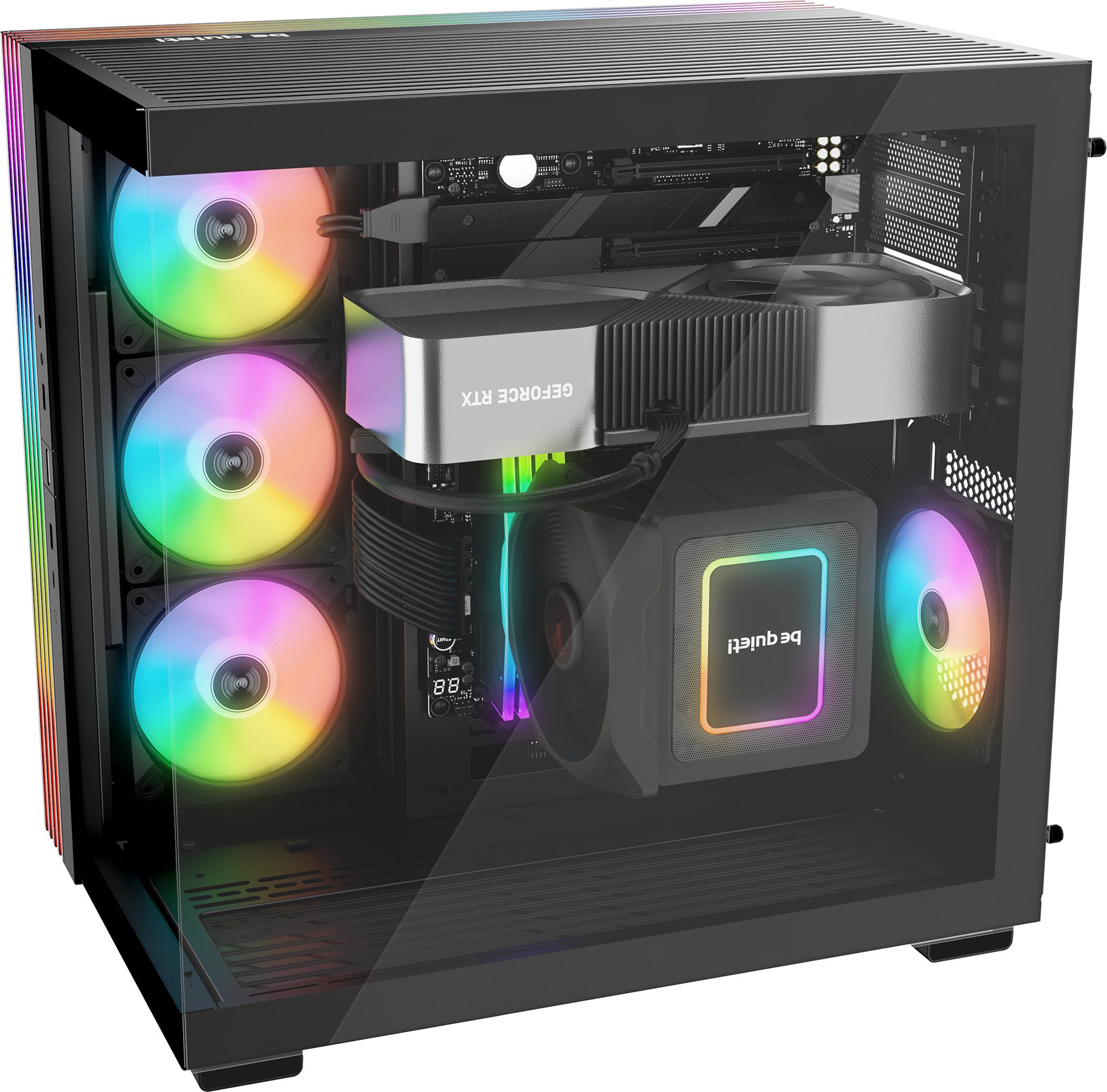 Компьютерный корпус Bequiet! LIGHT BASE 600 DX Black (BGW65)