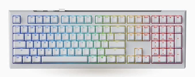 Клавиатура Ducky One X Wireless WH (DKON2408AST3-DAUSPDOECL2WW1)