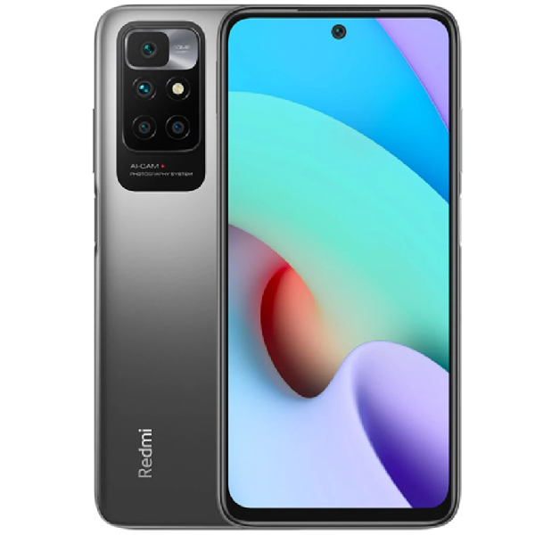 Смартфон Xiaomi Redmi 10 2022, 4/128GB, Carbon Gray (21121119SG/760860)