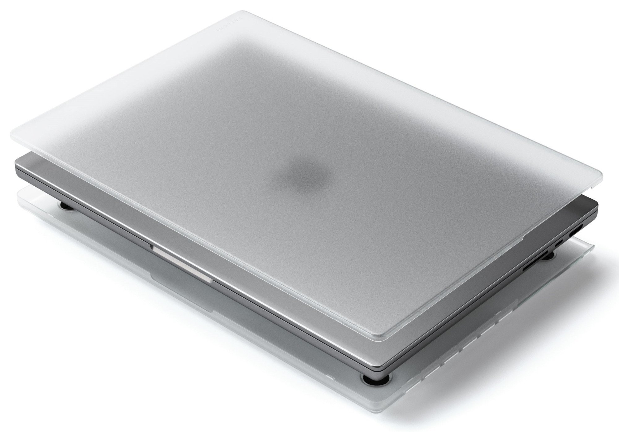 Чехол для ноутбука Satechi Eco-Hardshell Case for MacBook Pro 14 - Clear (ST-MBP14CL)