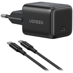 Зарядное устройство на 1C, 30W, Gan X, Черный + Кабель 1м, X513 (65012) UGREEN