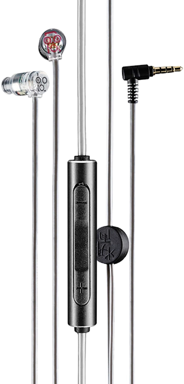 Гарнитура Moondrop Quarks Mic, Black (QUARKS MIC)