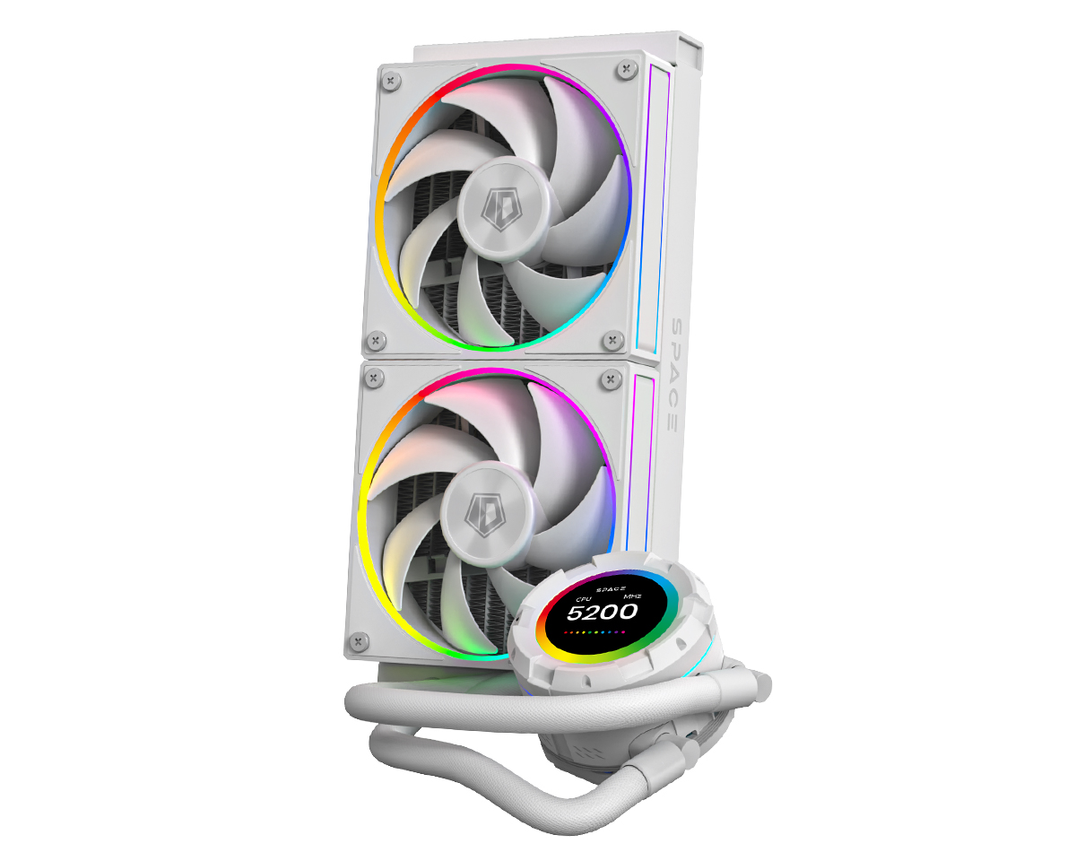 Водяное охлаждение для CPU ID-Cooling SL240 White (SL240 White)