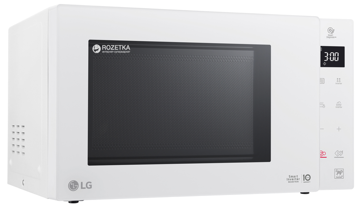 Микроволновая печь LG MS2336GIH, White, 1000 Вт, 23 л, соло (MS2336GIH)