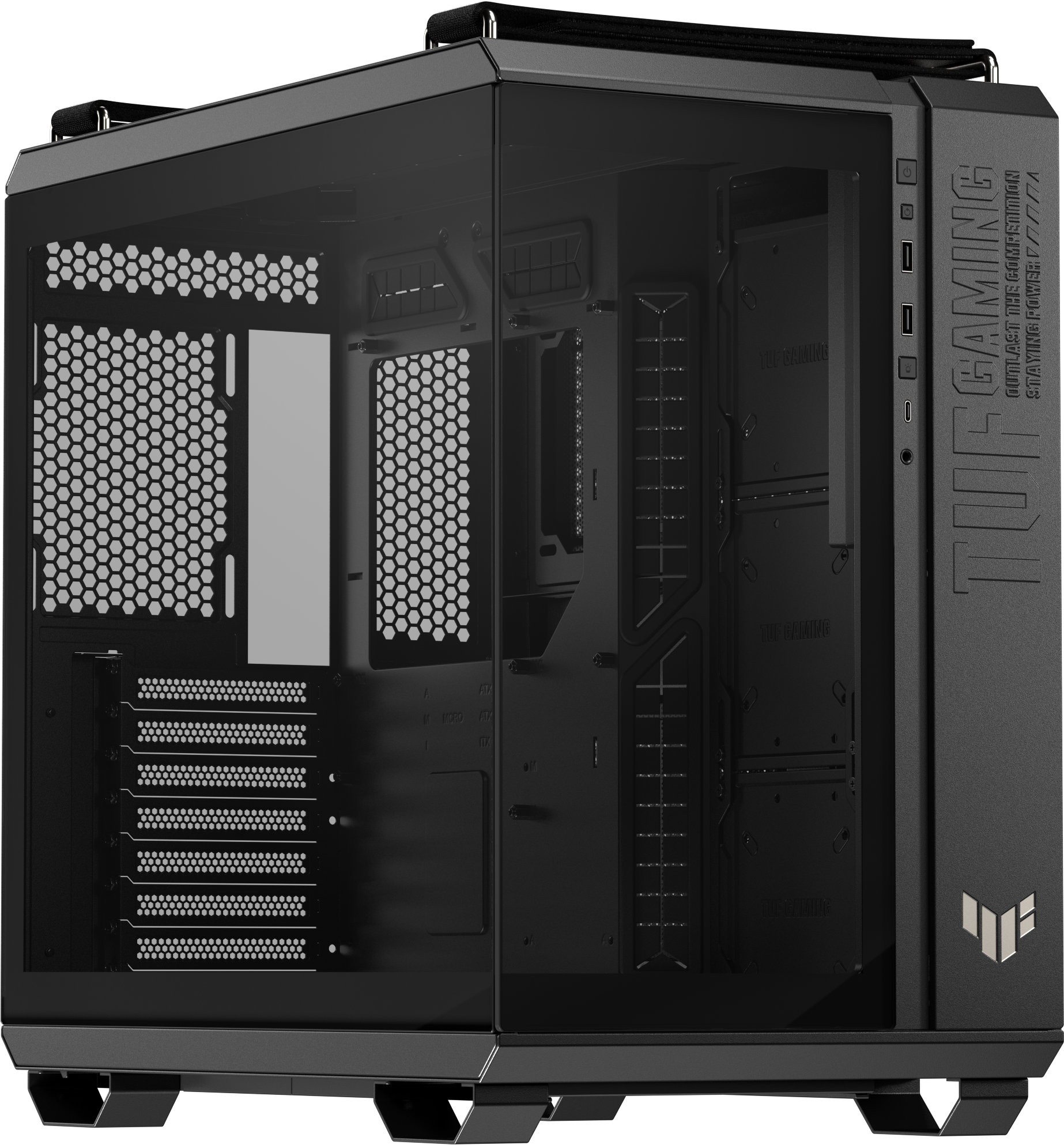 Корпус для ASUS TUF GAMING GT502 HORIZON (TUF GAMING GT502 HORIZON TG ARGB BK)