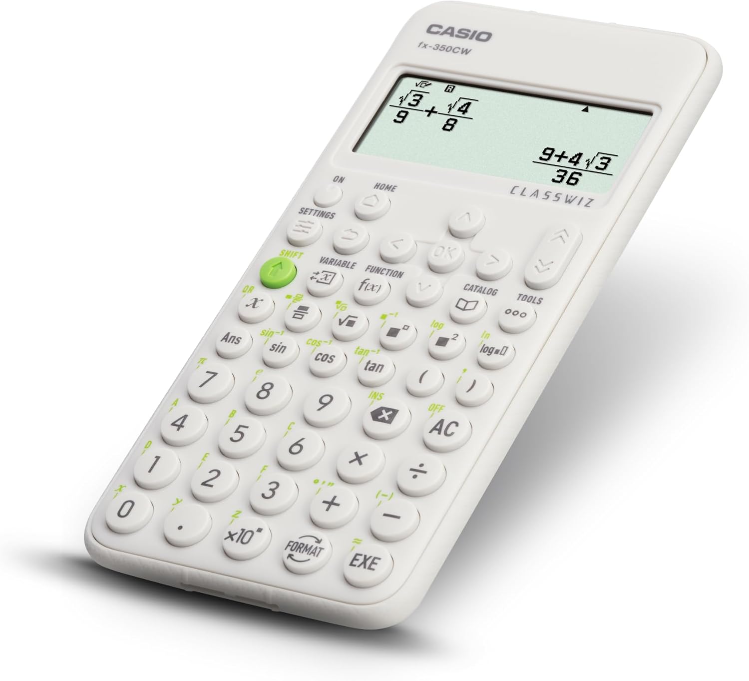 Калькулятор научный CASIO FX-350CW-W-ET-V (FX-350CW-W-ET-V)