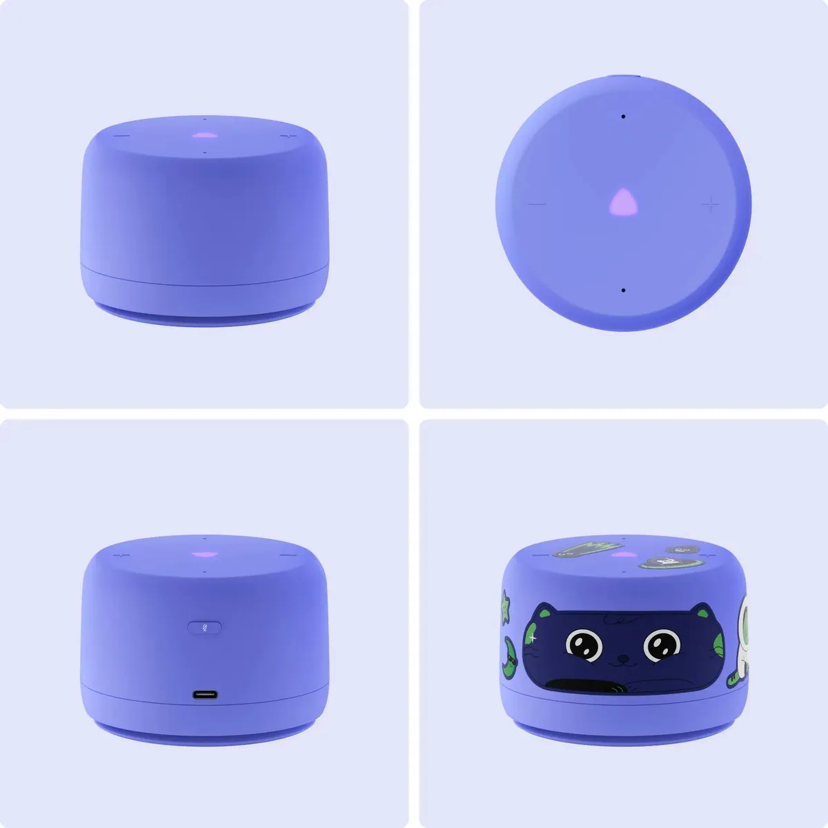 Колонка Яндекс.Станция Лайт 2 c Алисой, Violet, 6Вт, Wi-Fi, BT (YNDX-00028VIO)