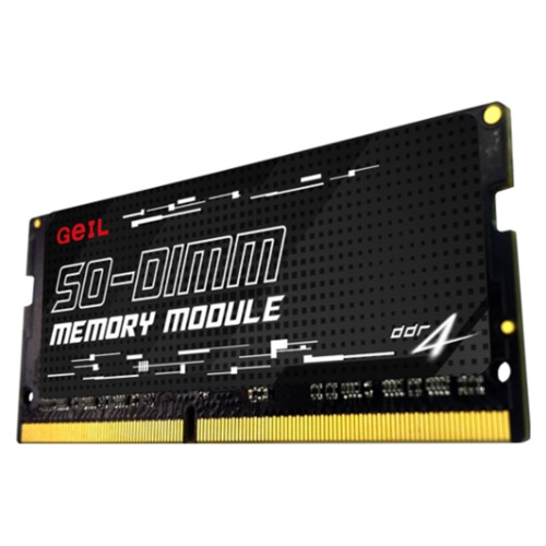  Оперативная память 16Gb DDR4 3200MHz GEIL PC4-24600 SO-DIMM (GS416GB3200C22S)
