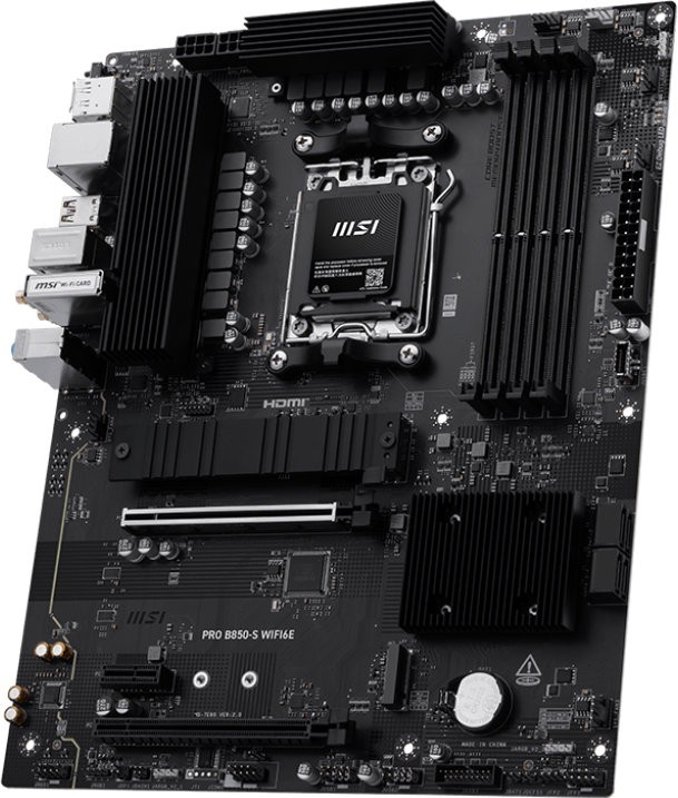 Материнская плата MSI PRO B850-S WIFI6E (PRO B850-S WIFI6E)