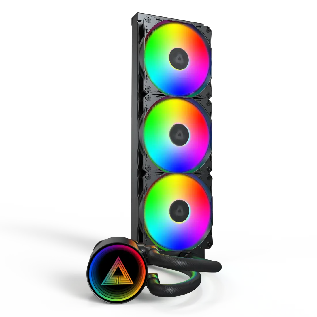 Водяное охлаждение для CPU Montech LightFlow ARGB 360, Black (LightFlow ARGB 360 (B))