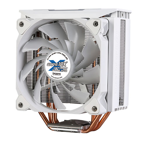 Кулер Zalman CNPS10X Optima II White RGB, S115X/1366/2011/2066/AM4, 180W,12cm,4pin,800-1500rpm,27dB (CNPS10X OPTIMA II WHITE RGB)