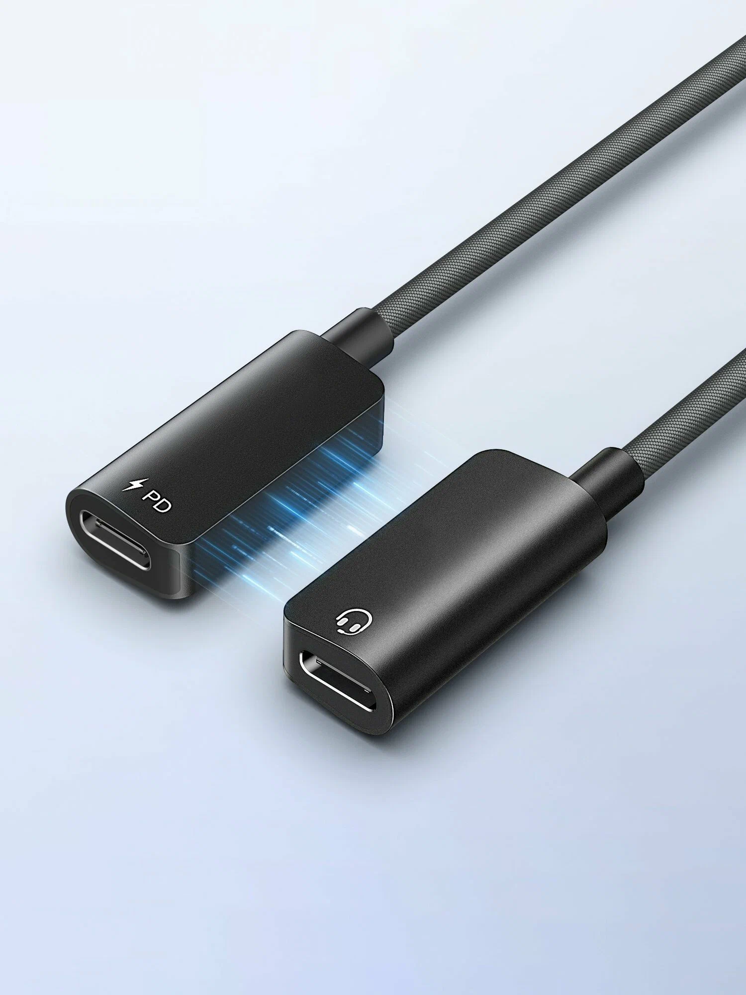 Кабель-разветвитель Ugreen CM821, USB-C - 2*USB-C, для наушников и зарядного устройства (45800)