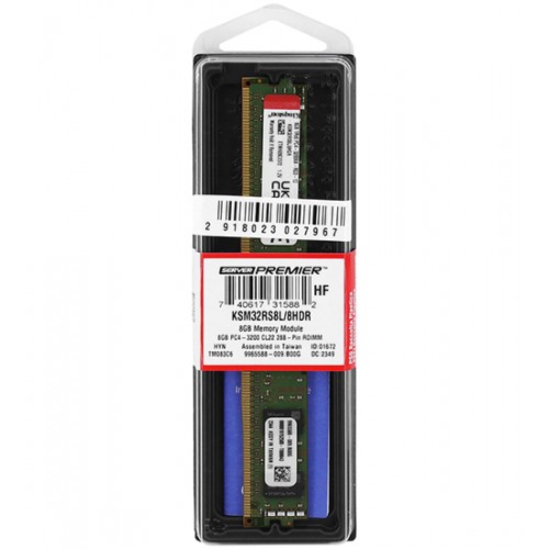 Модуль памяти Kingston,  ECC DDR4 8 GB 3200MHz (KSM32RS8L/8HDR)