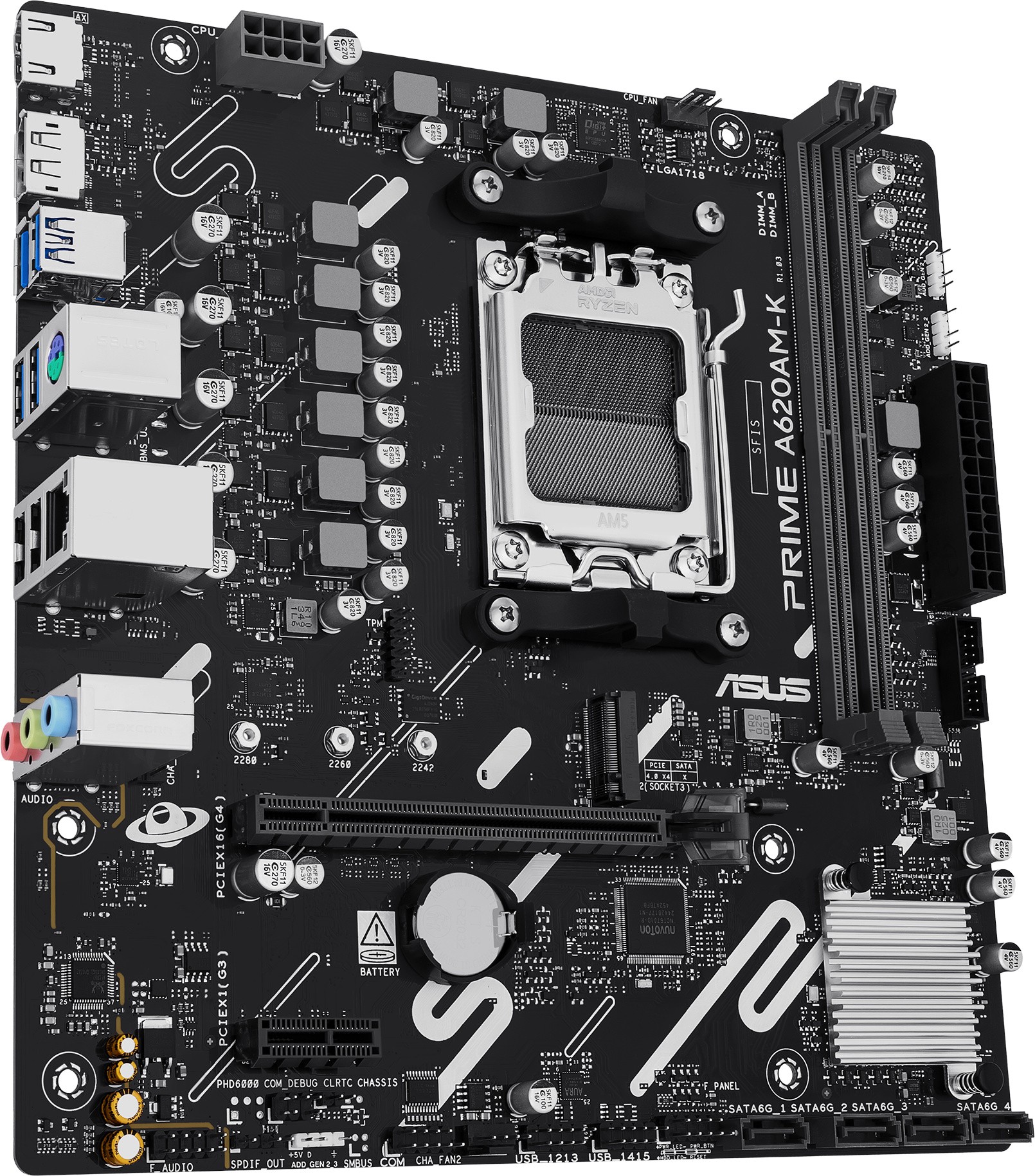 Материнская плата ASUS PRIME A620AM-K (PRIME A620AM-K)