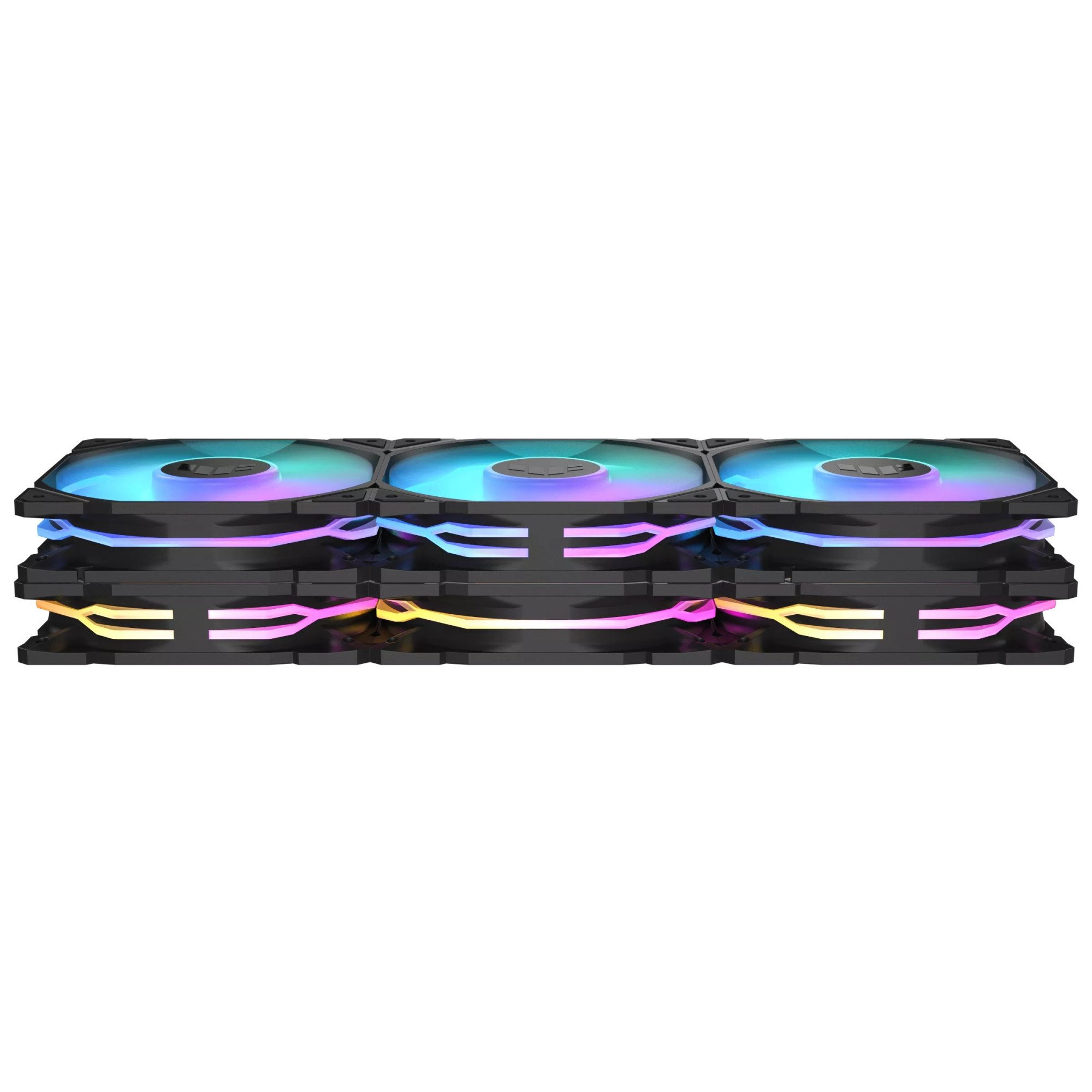 Вентилятор для корпуса ASUS TUF GAMING TR120 FAN ARGB BLACK 3IN1 (TUF GAMING TR120 FAN ARGB BLACK 3IN1)