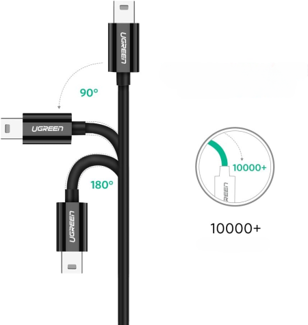 Кабель Ugreen US242, USB С - mini USB, 1m (50445)