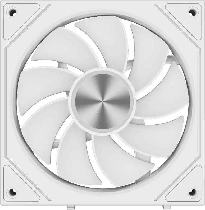 Вентилятор для корпуса PCCooler F3 X120R ARGB Reverse Blade White (F3 X120R ARGB WH)