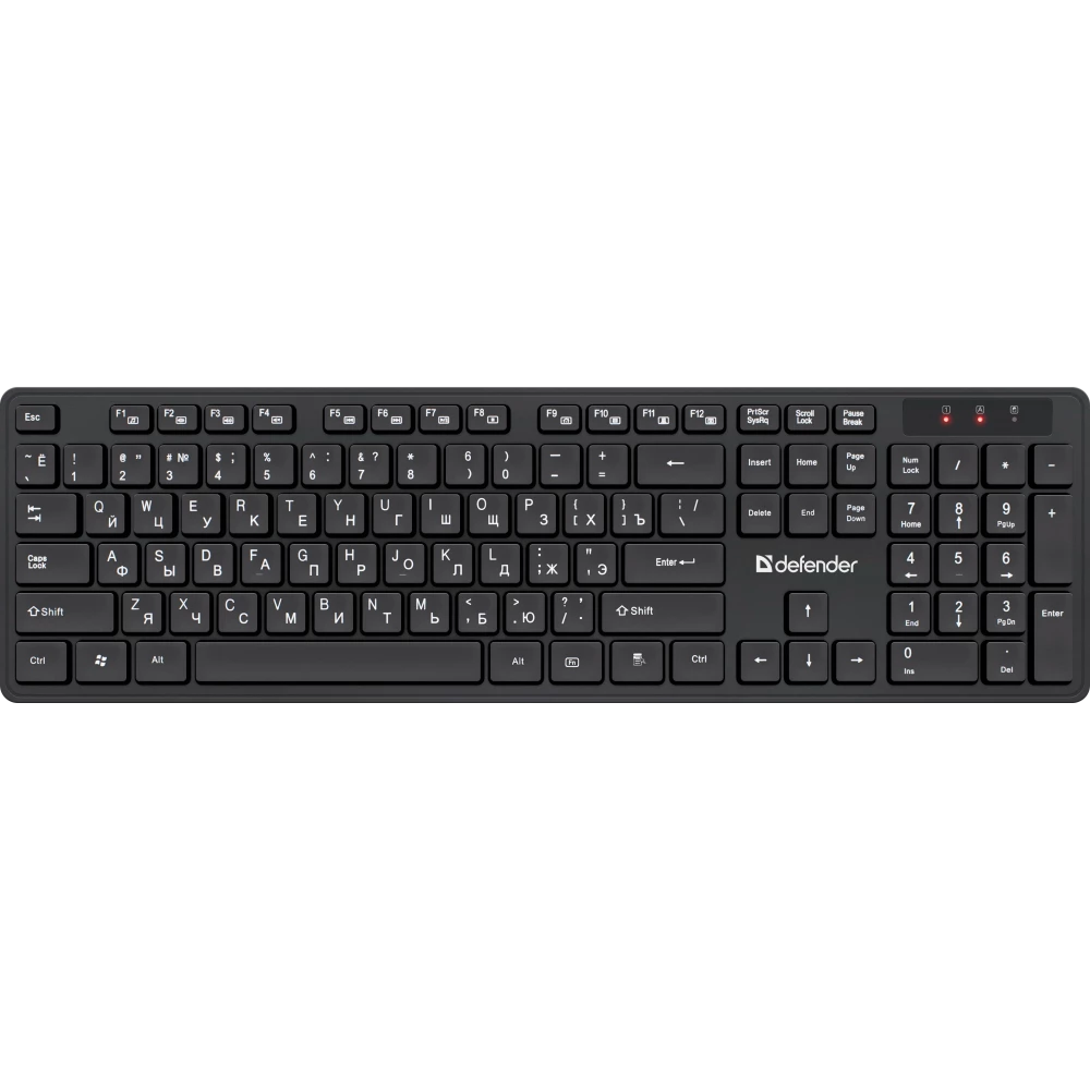 Клавиатура + мышь Defender Lima C-993, Black, (45993)