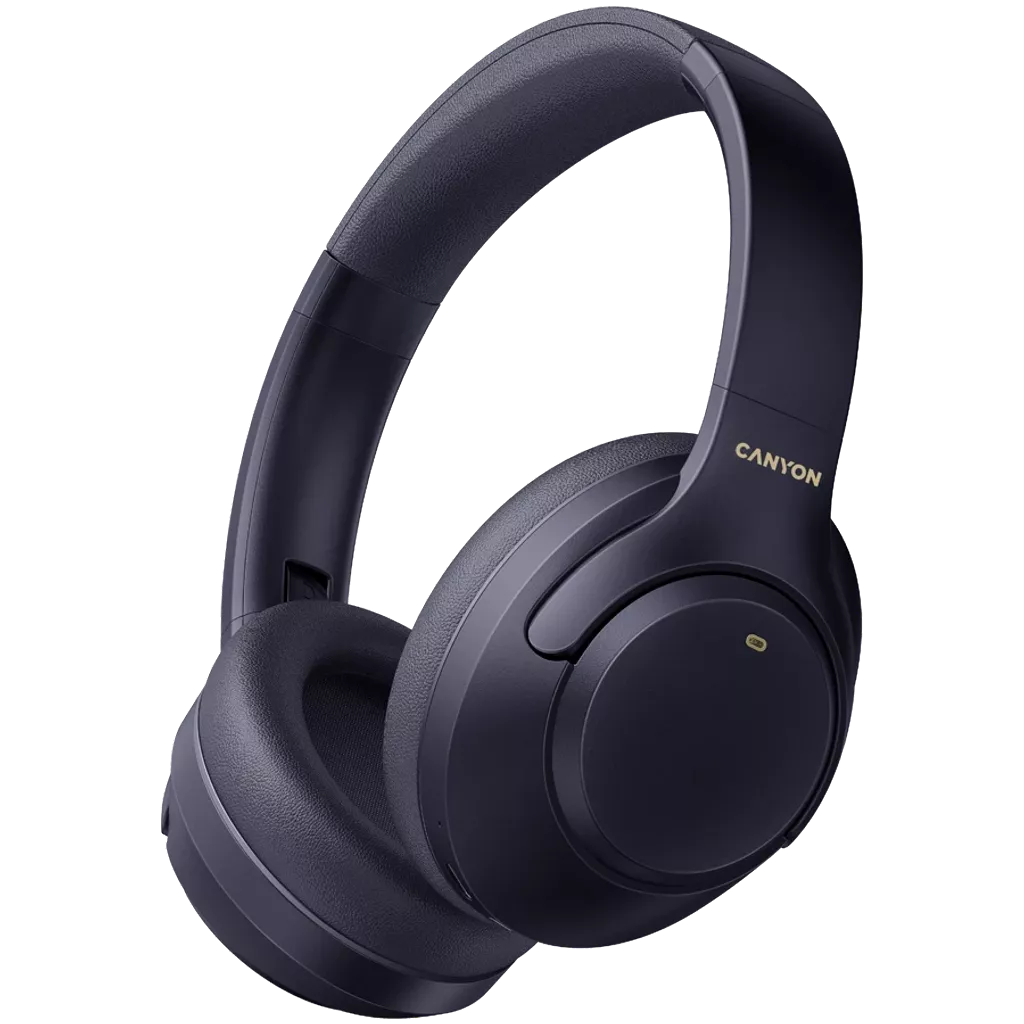 Наушники беспроводные накладные Canyon OnRiff 6 ANC, Blue (CNS-CBTHS6BL)