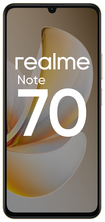 Смартфон RealMe NOTE 70 RMX5313 6/128 золотой (6941764470620)