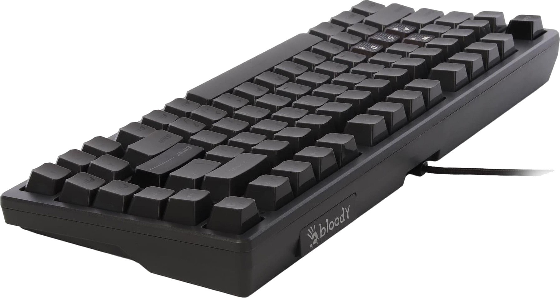 Клавиатура A4Tech Bloody MS76, MS Magnetic Switch - Iron Grey (MS76 IRON GREY)