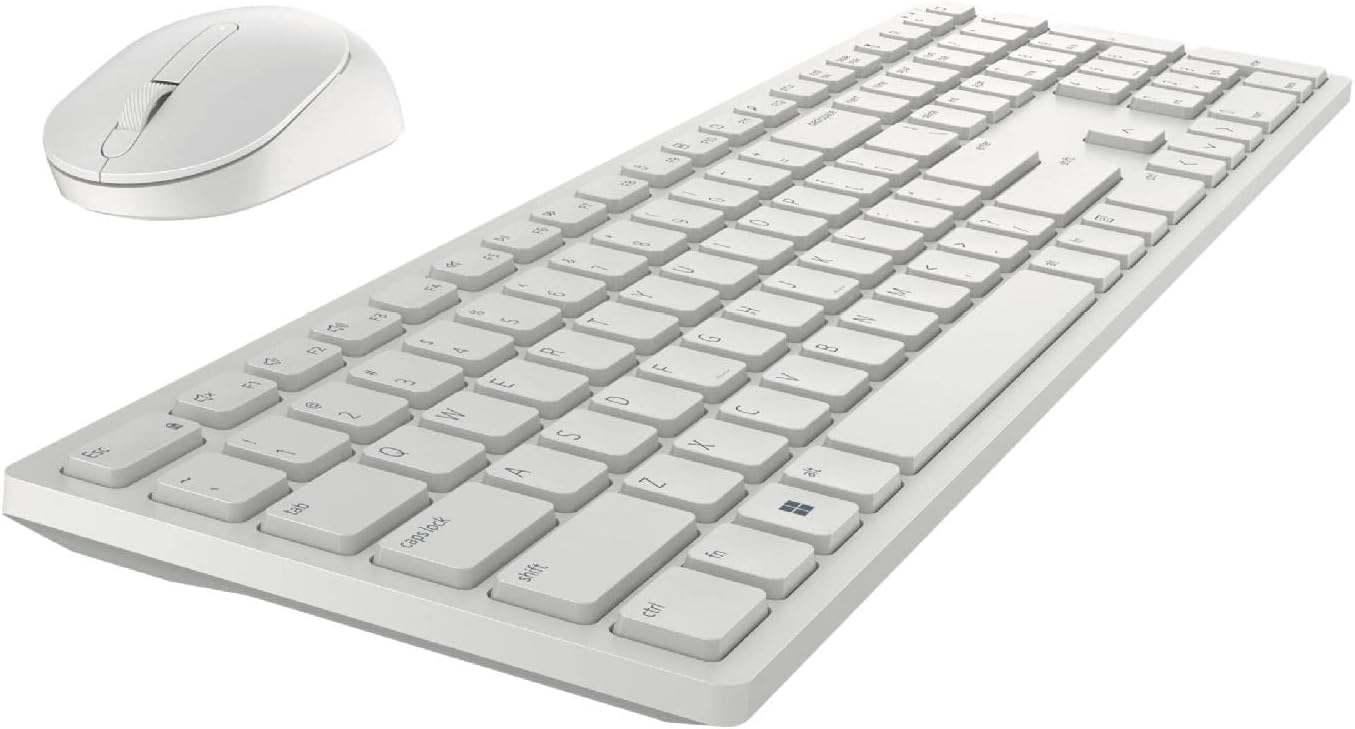 Клавиатура+мышь Dell Pro KM5221W - White (580-AKFB)