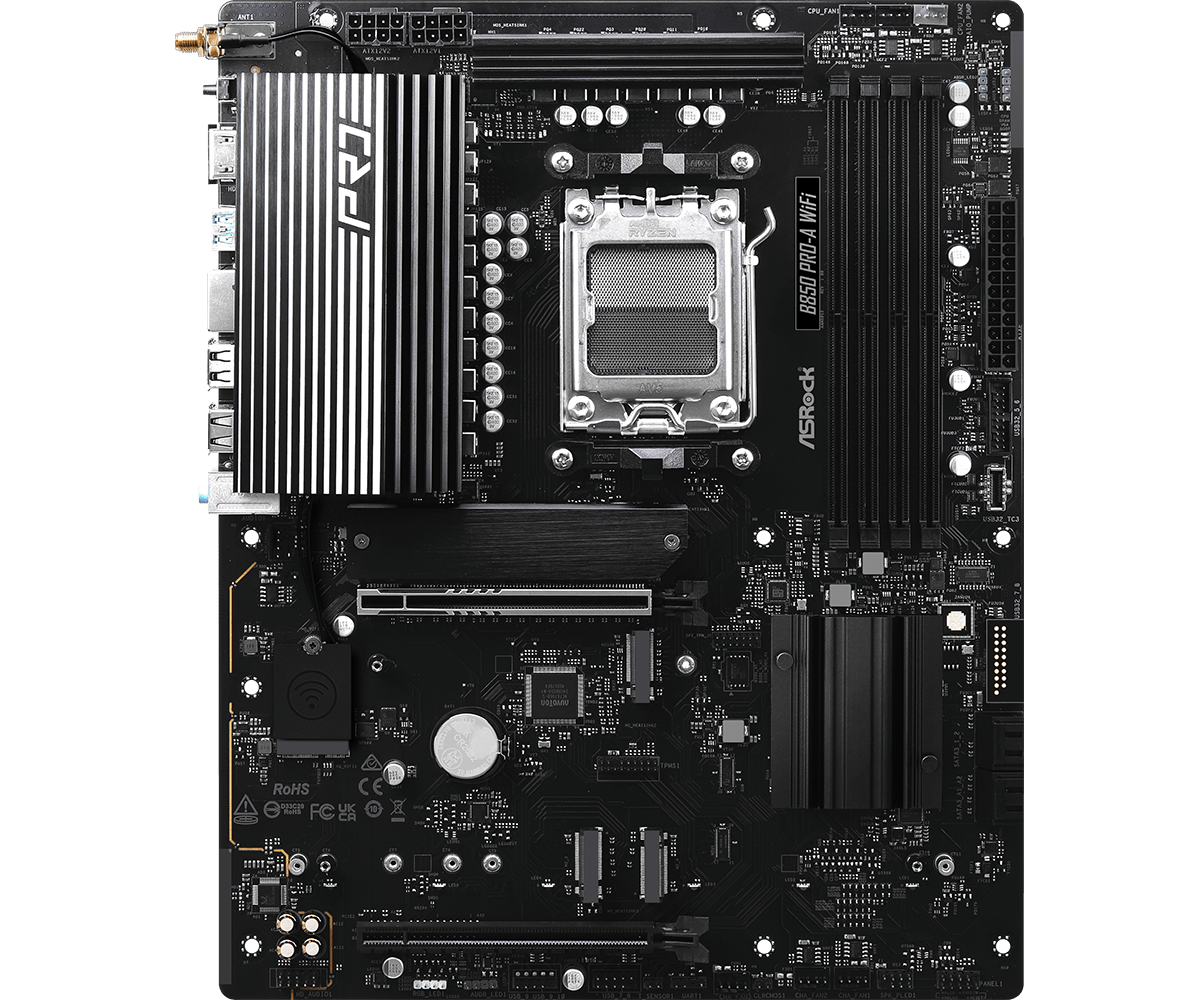 Материнская плата ASRock B850 PRO-A WIFI (90-MXBQN0-A0UAYZ)