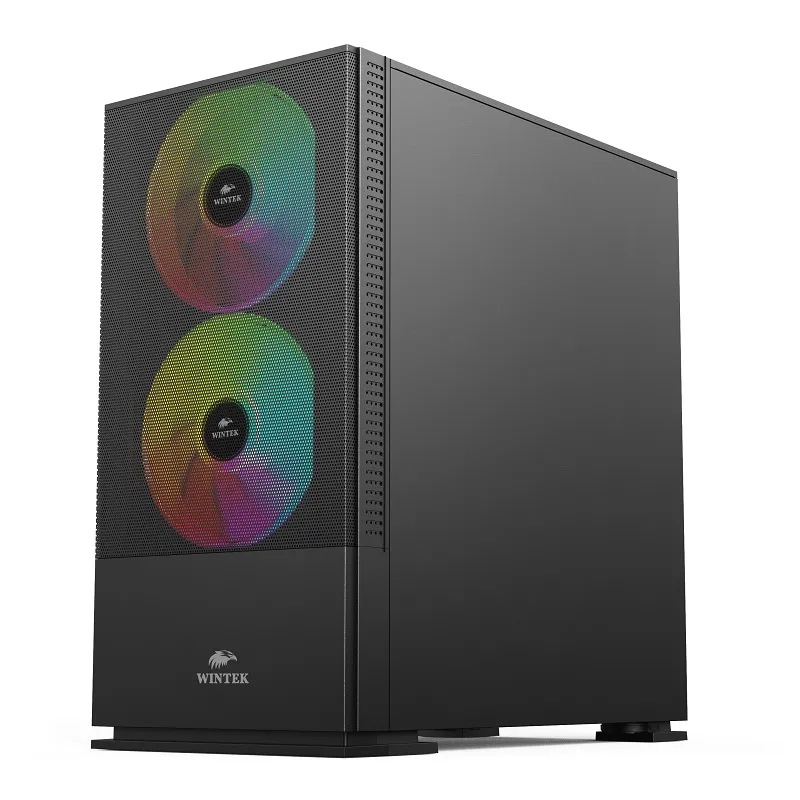 Корпус Wintek Shadow 701-B TG Black (SHADOW 701-B TG)