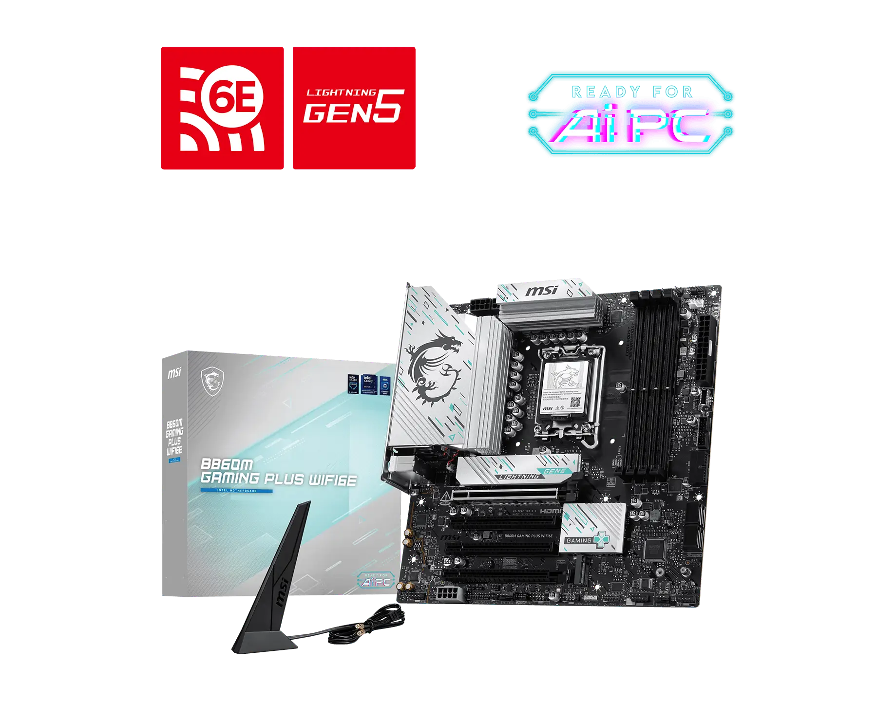 Материнская плата MSI B860M GAMING PLUS WIFI6E (B860M GAMING PLUS WIFI6E)