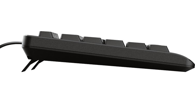 Клавиатура проводная Trust Primo черный (23880)