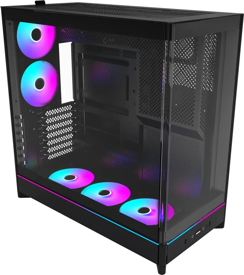 Корпус Montech HS02 PRO, Черный (HS02 PRO (B))