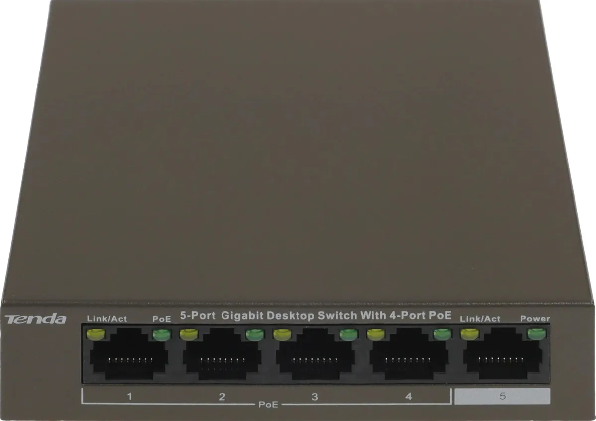 PoE-коммутатор Tenda TEG1105P-4-63W (TEG1105P-4-63W)