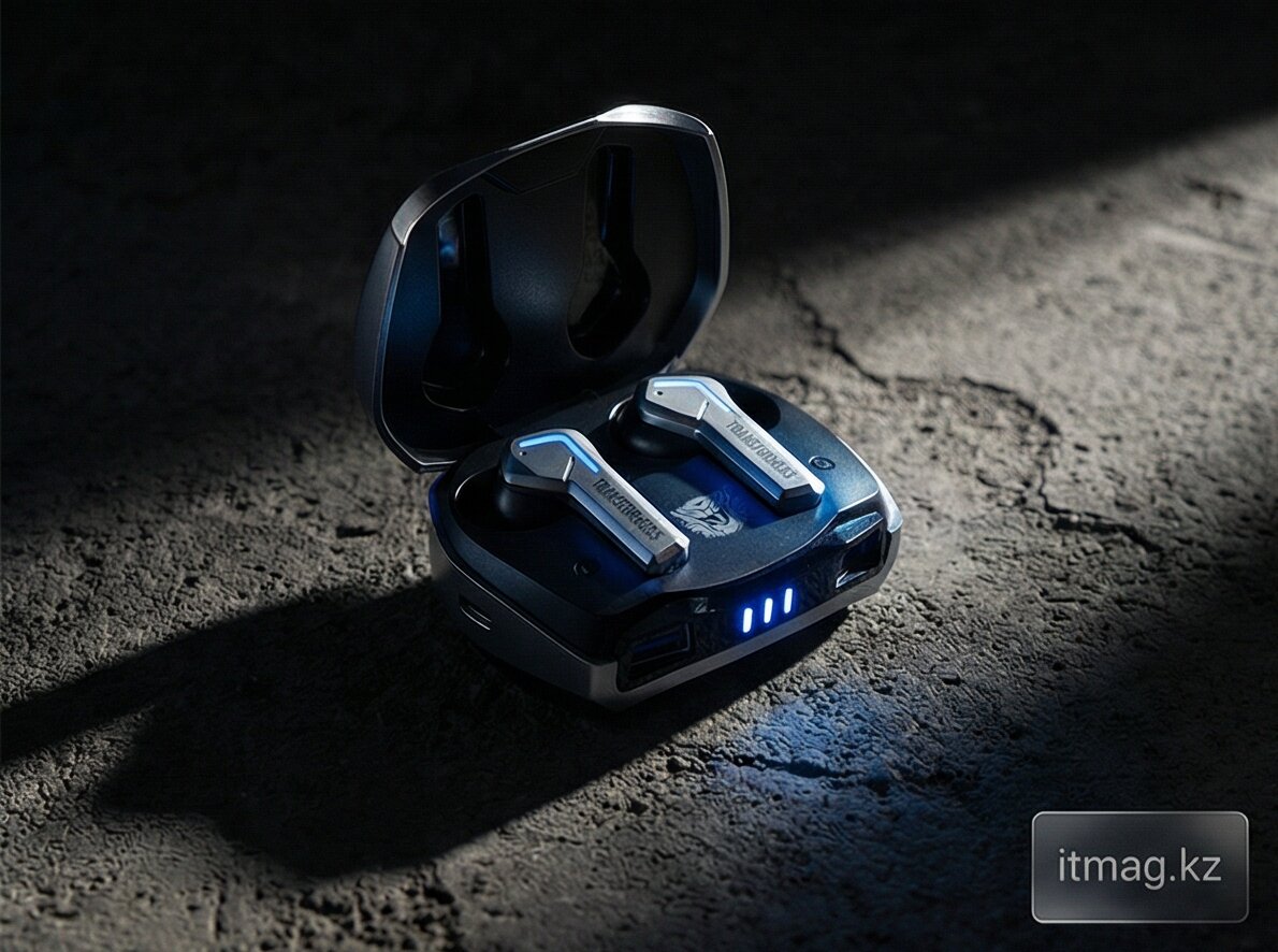 Наушники беспроводные TWS Transformers TF-T06, Silver (TF-T06_Silver)